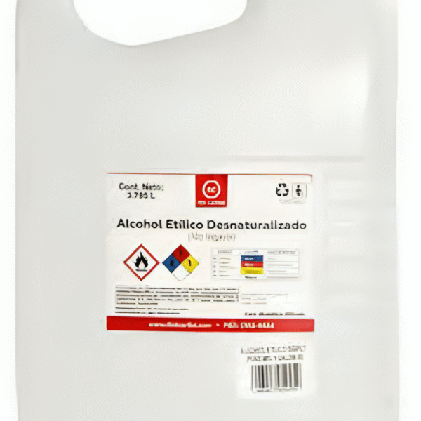 Alcohol Etílico Del Caribe al 70%