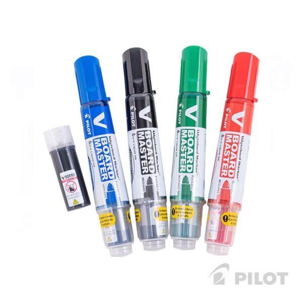 Marcador Pilot recargable diferentes colores, el cartucho se vende por separado