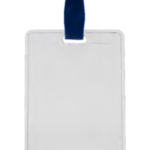 Portagafete transparente MAE 5.5 x 9 cms