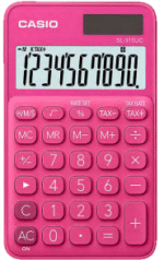 Calculadora de bolsillo de varios colores CASIO SL-310UC - Imagen 4