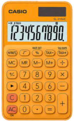 Calculadora de bolsillo de varios colores CASIO SL-310UC - Imagen 3