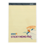 Block de notas adhesivas para apuntes Stickn 10”x7”