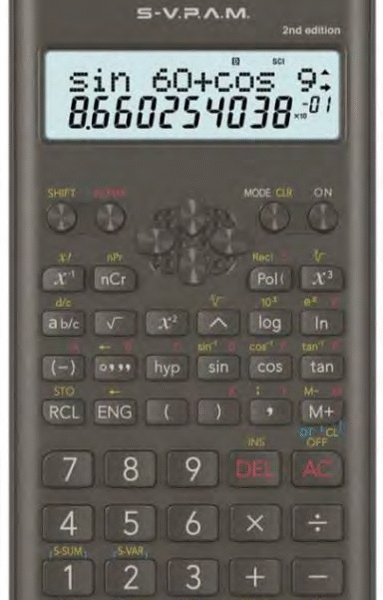 Calculadora científica CASIO FX-350 MS/MS-2 2da edición