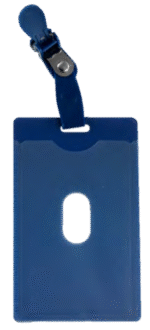 Portagafete de 5.5 x 9 cms vertical y horizontal MAE