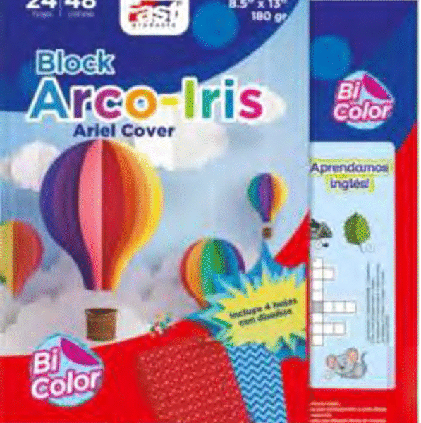 Block de cartulina Ariel Cover (T. Oficio) FAST