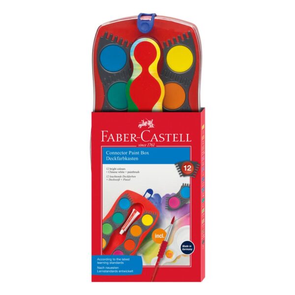 Acuarelas Faber Castell 12 Colores