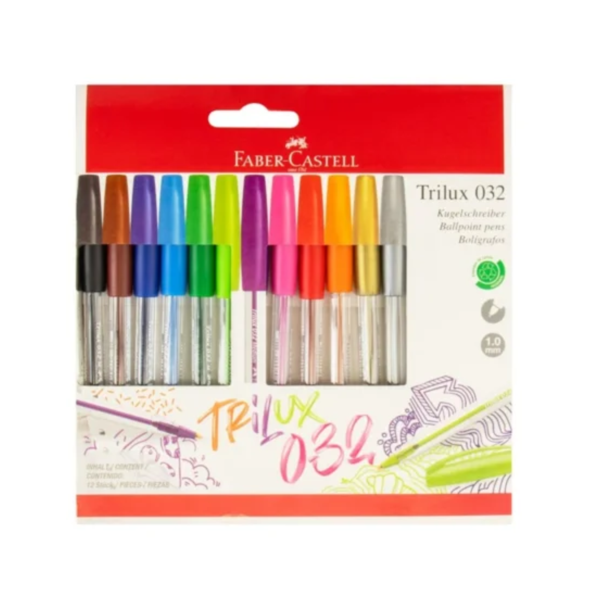 Diseño sin título (2) Bolígrafo Faber Castell Trilux - Imagen 1