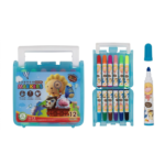 MARCADORES EN ESTUCHE SIMBALION 12 COLORES