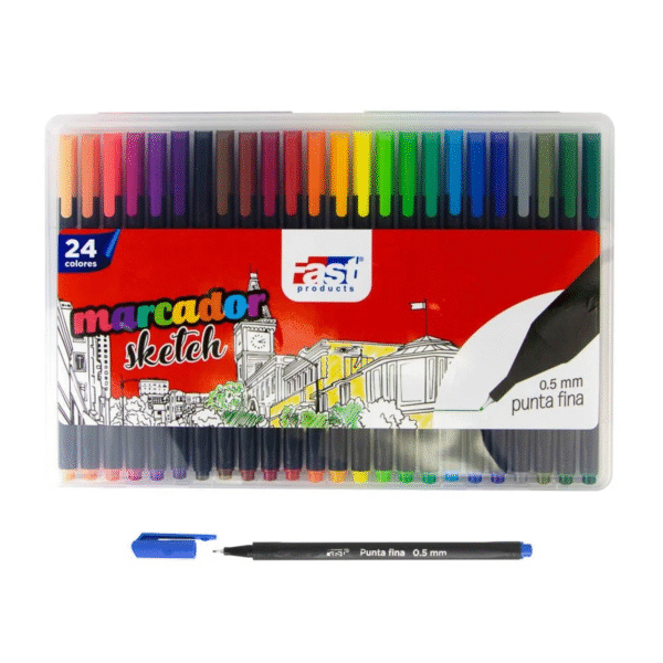 MARCADORES EN ESTUCHE FAST