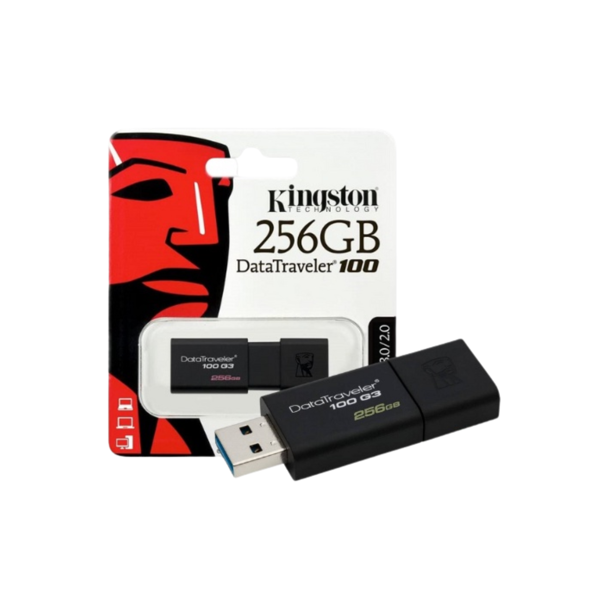 Diseño sin título (20) KINGSTON DataTraveler 100 G3 - Imagen 1